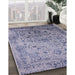 Machine Washable Industrial Modern Wisteria Purple Rug in a Family Room, wshurb2090