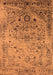 Oriental Orange Industrial Rug, urb2090org