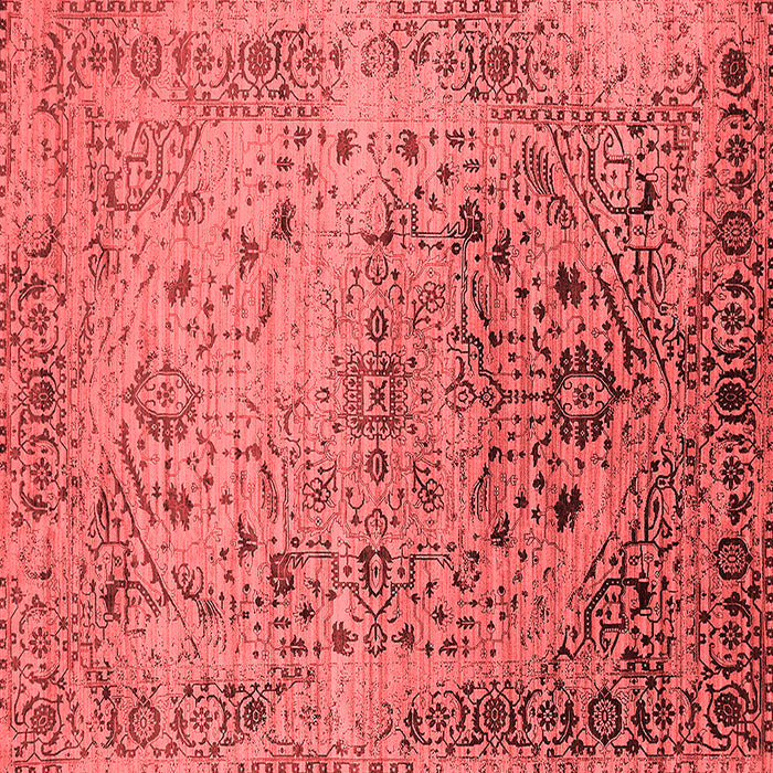 Oriental Red Industrial Rug, urb2090red