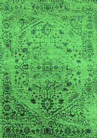 Oriental Green Industrial Rug, urb2090grn