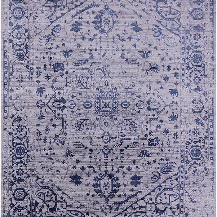 Machine Washable Industrial Modern Wisteria Purple Rug, wshurb2090