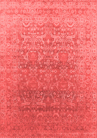 Oriental Red Industrial Rug, urb2091red