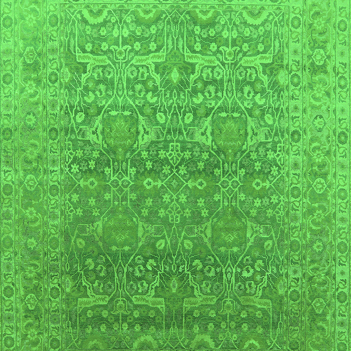 Oriental Green Industrial Rug, urb2091grn