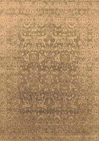 Oriental Brown Industrial Rug, urb2091brn