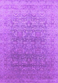 Oriental Purple Industrial Rug, urb2091pur