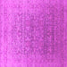 Square Oriental Pink Industrial Rug, urb2091pnk