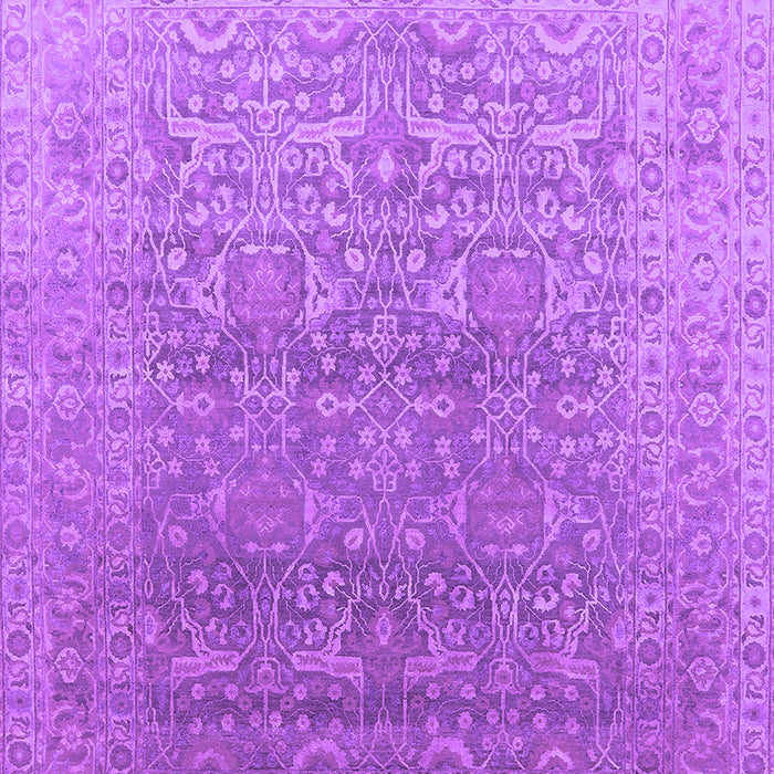 Machine Washable Oriental Purple Industrial Area Rugs, wshurb2091pur