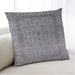 Lifestyle Image of Mid-Century Modern Urban Square Cloudy Gray Throw Pillow, 18 inch by 18 inch, pwurb2092