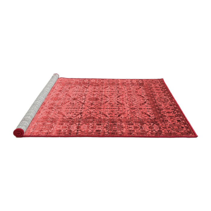 Industrial Red Washable Rugs
