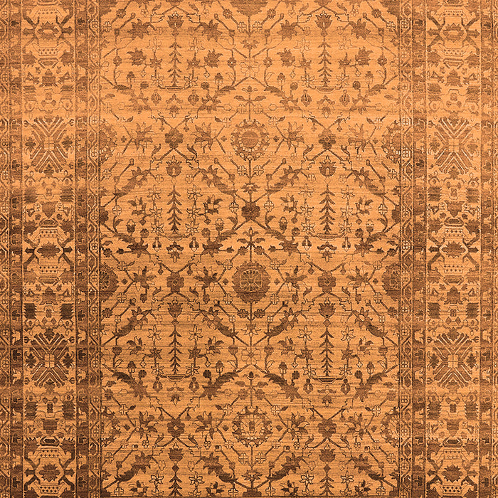 Machine Washable Oriental Orange Industrial Area Rugs, wshurb2092org