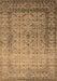 Oriental Brown Industrial Rug, urb2092brn