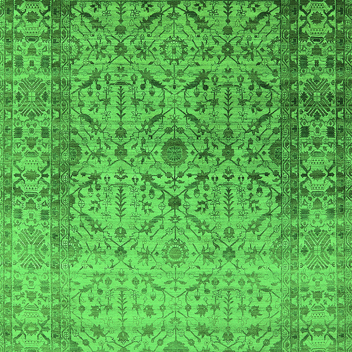 Oriental Green Industrial Rug, urb2092grn