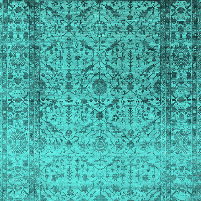 Oriental Turquoise Industrial Rug, urb2092turq