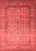 Oriental Red Industrial Area Rugs