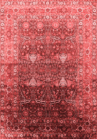 Oriental Red Industrial Rug, urb2093red