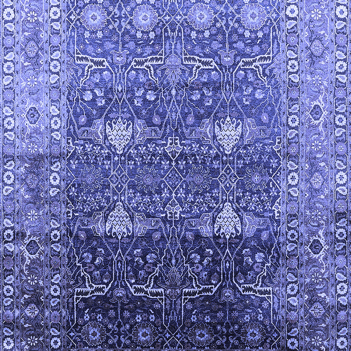 Oriental Blue Industrial Rug, urb2093blu