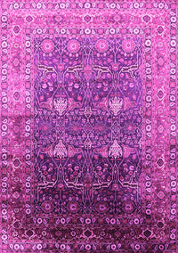 Oriental Pink Industrial Rug, urb2093pnk