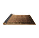 Sideview of Oriental Brown Industrial Rug, urb2094brn