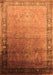 Oriental Orange Industrial Rug, urb2094org