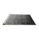 Sideview of Machine Washable Oriental Gray Industrial Rug, wshurb2094gry