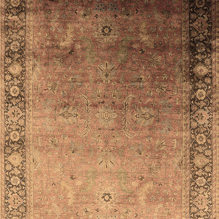 Oriental Brown Industrial Rug, urb2094brn