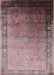 Mid-Century Modern Chestnut Brown Oriental Rug, urb2094