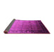 Sideview of Oriental Pink Industrial Rug, urb2094pnk