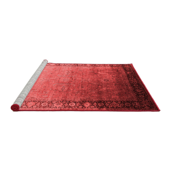 Industrial Red Washable Rugs