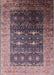 Mid-Century Modern Purple Oriental Rug, urb2095