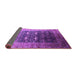 Sideview of Oriental Purple Industrial Rug, urb2095pur