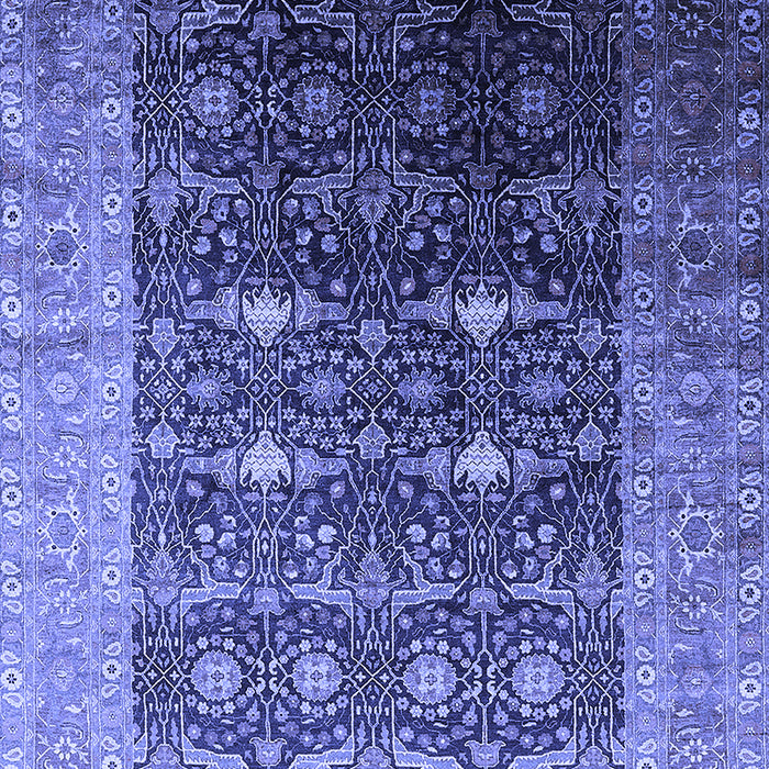 Oriental Blue Industrial Rug, urb2095blu