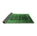 Sideview of Oriental Emerald Green Industrial Rug, urb2095emgrn