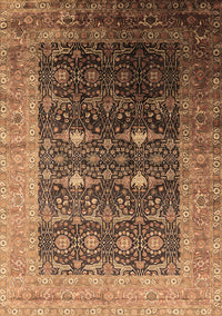 Oriental Brown Industrial Rug, urb2095brn