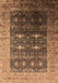 Oriental Brown Industrial Rug, urb2095brn