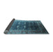 Sideview of Oriental Light Blue Industrial Rug, urb2095lblu