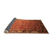 Sideview of Oriental Orange Industrial Rug, urb2096org