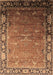 Oriental Brown Industrial Rug, urb2096brn