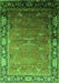 Oriental Green Industrial Rug, urb2096grn