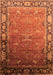 Oriental Orange Industrial Rug, urb2096org