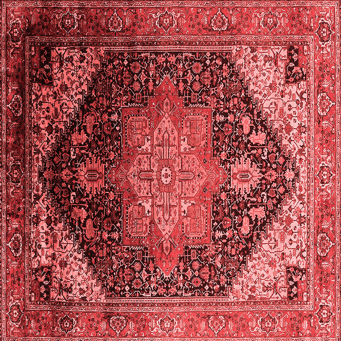 Oriental Red Industrial Rug, urb2097red