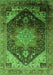 Oriental Green Industrial Rug, urb2097grn