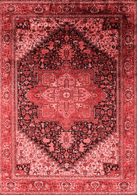 Oriental Red Industrial Rug, urb2097red