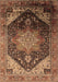 Oriental Brown Industrial Rug, urb2097brn