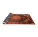 Sideview of Oriental Orange Industrial Rug, urb2097org