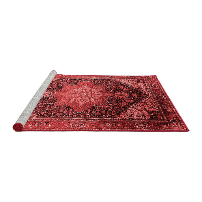 Industrial Red Washable Rugs