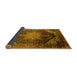 Sideview of Oriental Yellow Industrial Rug, urb2097yw