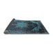 Sideview of Oriental Light Blue Industrial Rug, urb2097lblu