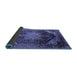 Sideview of Oriental Blue Industrial Rug, urb2097blu