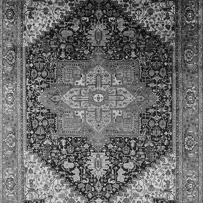 Machine Washable Oriental Gray Industrial Rug, wshurb2097gry