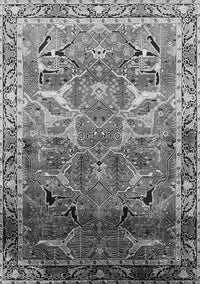 Oriental Gray Industrial Rug, urb2098gry